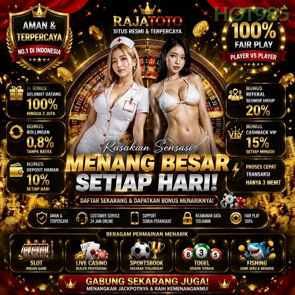hot985 APK Resmi Unduh